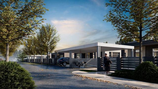 Визуализация Поселок Бархатный обзор смотреть онлайн