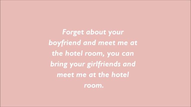 Pitbull - Hotel Room Service lyrics смотреть онлайн