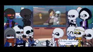 Sans aus react to Epic vs Delta || request
