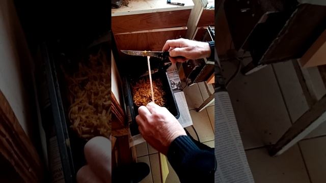 Изготовление гладких восковых листов для вощины.#Shorts смотреть онлайн