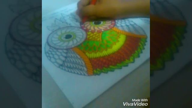 Раскрашиваем Раскраску Антистресс "АртЙога" (#2) смотреть онлайн