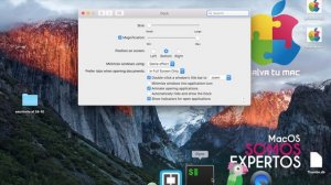 Customizando el Dock en Mac OS X El Capitan y en MacOS Sierra