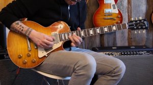 2016 Gibson Mark Knopfler 1958 Les Paul Standard Aged with Sweetdrive Overdrive and 1959 Tremolux