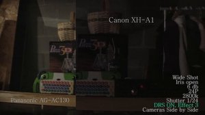 Panasonic AG-AC130 vs Canon XH-A1