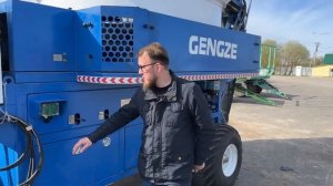 ИЗМЕЛЬЧИТЕЛЬ СОЛОМЫ И ЗЕРНА GENGZE F-1000 #topunit #измельчитель