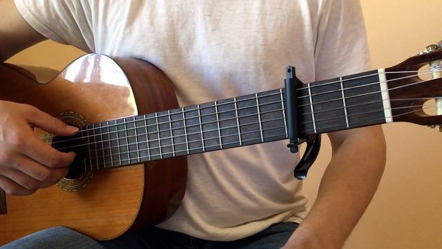 Как играть песню СОЛНЫШКО группы ДЕМО на гитаре (аккорды) / уроки без нот