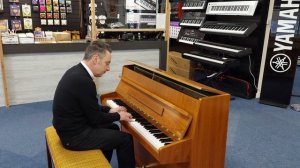 Used Fuchs & Mohr Upright Acoustic Piano For Sale | Demonstration & Review