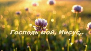 Господь мой, Иисус..