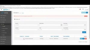 Как изменить нумерацию заказов в opencart