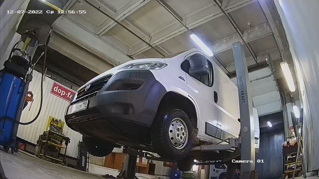 Установка фаркопа на Fiat Ducato 2016 год. Aragon, арт. E1207BC смотреть онлайн