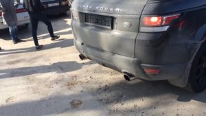 Заслонки выхлопной системы на RangeRover Sport 5.0