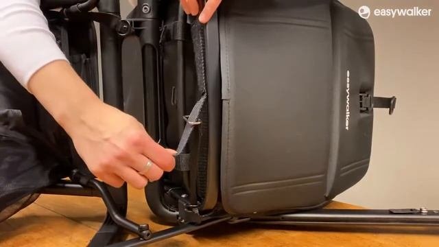 Easywalker MILEY как снять текстиль