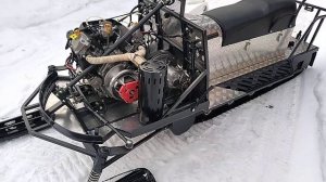 Снегоход Сибиряк с двс лончин 30лс  г Омск заказ 8 962 037 72 23 Серёга.