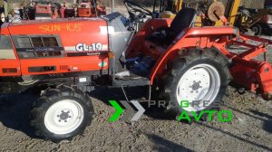 Трактор KUBOTA GL-19 с гидронаклоном