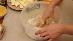 Рецепт: штоллен на закваске. Этап 2 — замес теста на закваске