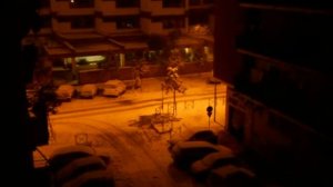 4 febbraio 2012 - neve a Roma - zona Pigneto/Malatesta