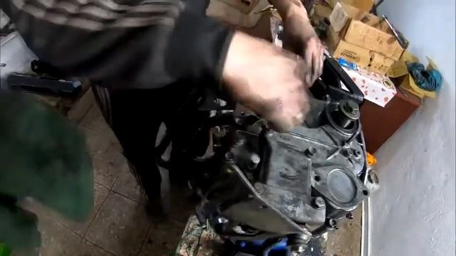 Сборка двигателя ISUZU 3KR1 3KC1 основные моменты сборки, метки, моменты затяжки, замена сальников смотреть онлайн