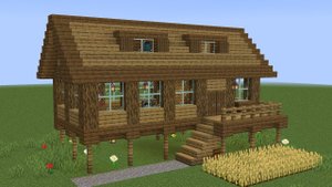 Майнкрафт - Как построить простой дом (Дом для начинающих). Minecraft