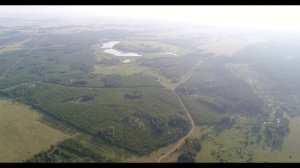 село Кирово Мишкинский район Курганская область полет на квадрокоптере часть 1