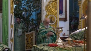 День Святой Троицы Божественная литургия 16 июня 2019г