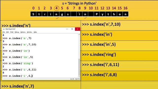 PYTHON STRING OBJECT METHODS - PART 4/PYTHON BEGINNERS/COMPUTER SCIENCE(083)/CBSE CLASS 11 AND 12