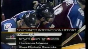 2002 Western Conference Semifinal Game 6: Colorado Avalanche 2, S.J. Sharks 1 (OT) (PARTIAL GAME)