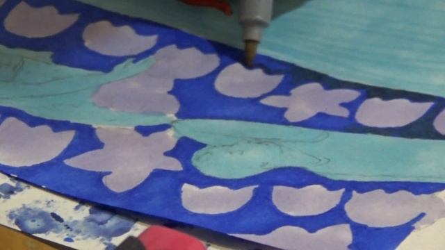 Иллюстрация. Маркеры смотреть онлайн