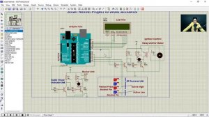 Smart Helmet Project Proteus Simulation