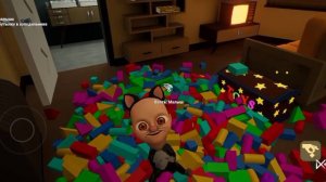 Играю в игру малыш в жёлтом, у меня чуть не сломалась игра, жесть...