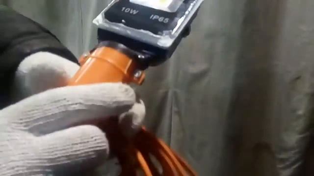 Фонарь- переноска из прожектора смотреть онлайн