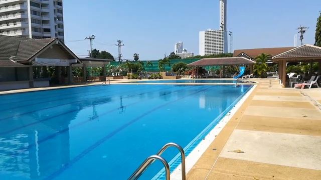 Бассейн Jomtien Condotel. Таиланд Паттайя 2018 Джомтьен Кондотель смотреть онлайн