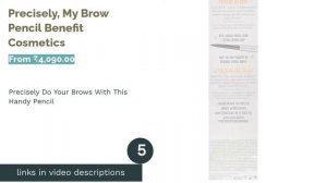 ? 10 Best Eyebrow Pencils in India