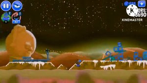 Angry Birds Seasons Level Failed On Kinemaster
