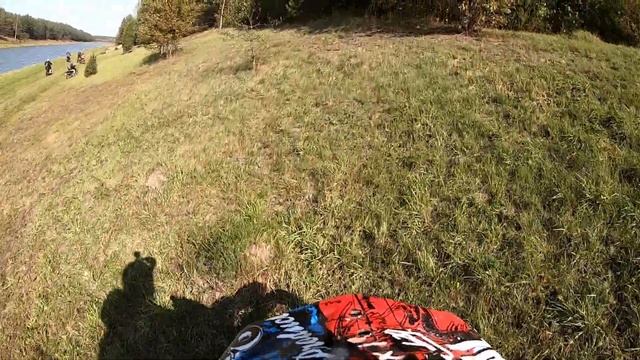 Minsk X250 - вдоль канала на Вилейку, утопили Avantis 172, честный отзыв на Минск Х250 смотреть онлайн