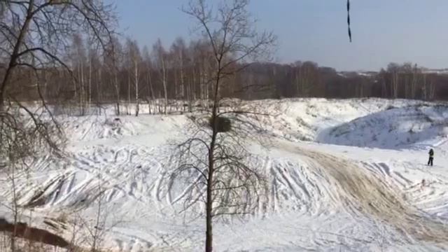 Карьер п. Володарского Московская область. смотреть онлайн