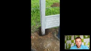 Как установить бетонный забор#Солько стоит(1375$)#Лучший забор))))