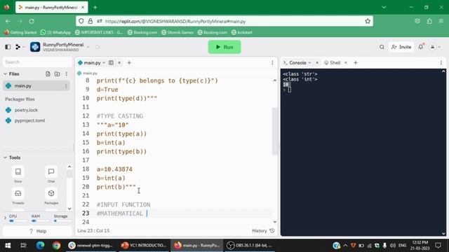 3 PYTHON PROGRAMMING TAMIL DATA TYPES & INPUT FUNCTION