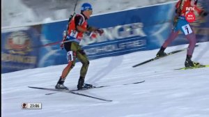 Biathlon World Cup 2015-16 Ruhpolding - Erik Lesser wins the mass start + Interview