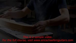 Making a Guitar Mold - Eric Schaefer Guitars - Online Guitar Building School