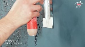PARADE ICE SHERLIS / Эффект "КАНЬОН". Нанесение марокканской штукатурки