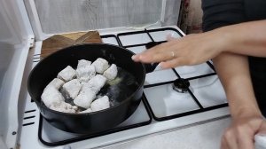 треска с луком жареная