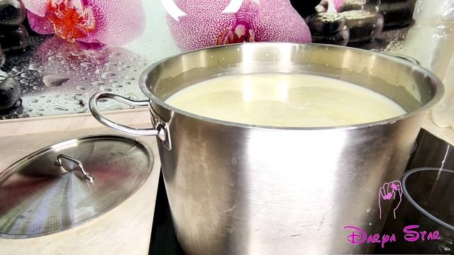 Сыр дома. Легко. Сыр качотта.