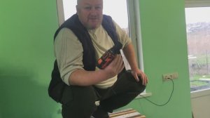 Монтаж потолка. Декабрь на южной даче.