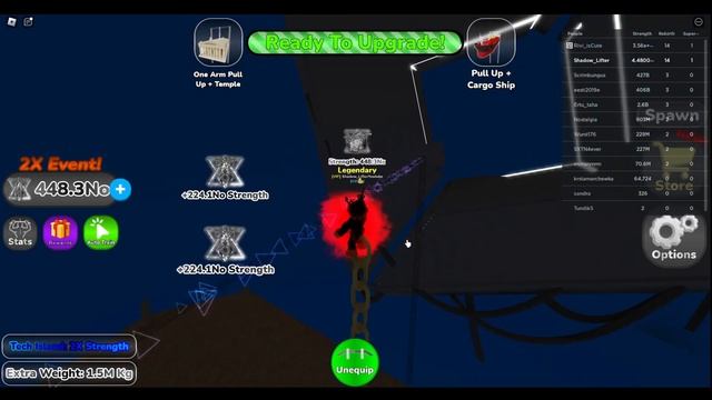 Unlocking 14th Rebirth and max Weight | Pull Up Training Simulator смотреть онлайн