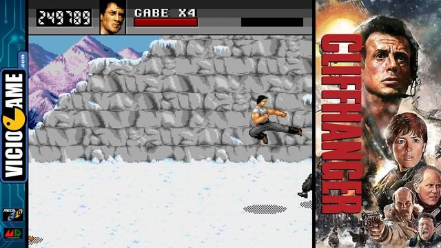 ? Cliffhanger (Sega CD) Complete Gameplay смотреть онлайн