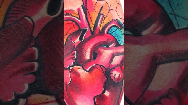 BROKEN HEART COLORTATTOO