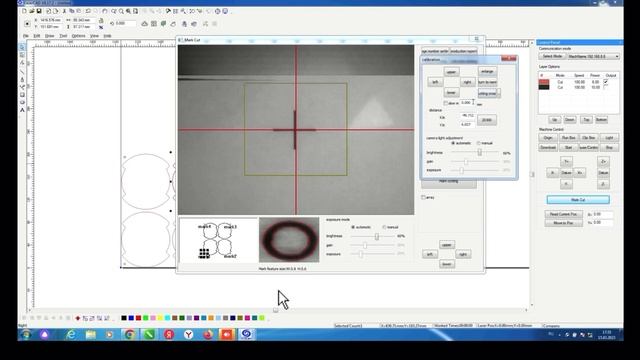 Часть 1. Автоматическая резка шевронов на лазерном CO2 станке по меткам смотреть онлайн