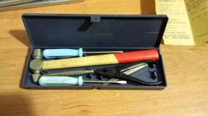 Набор слесарного инструмента Спутник 2 времен СССР