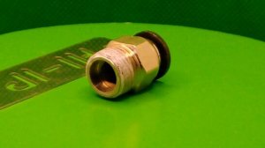 Фитинг прямой, соединитель (1/4", 8 мм) - Air Pipe Connector
