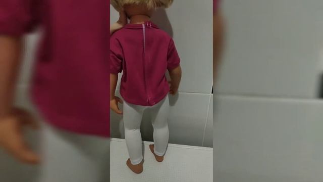 Одежда, волосы, глаза для кукол gotz/götz/готц с aliexpress. Примерка вещей. смотреть онлайн